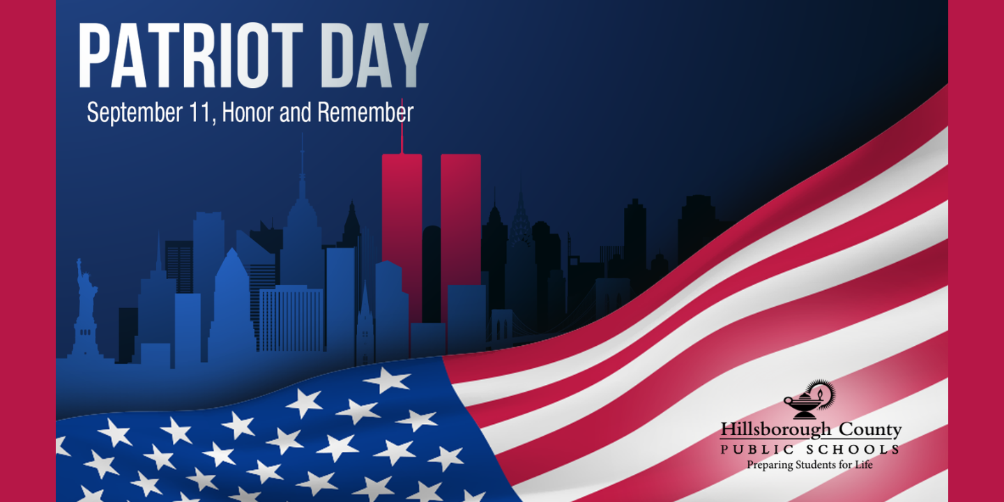 patriot day september 11 american flag