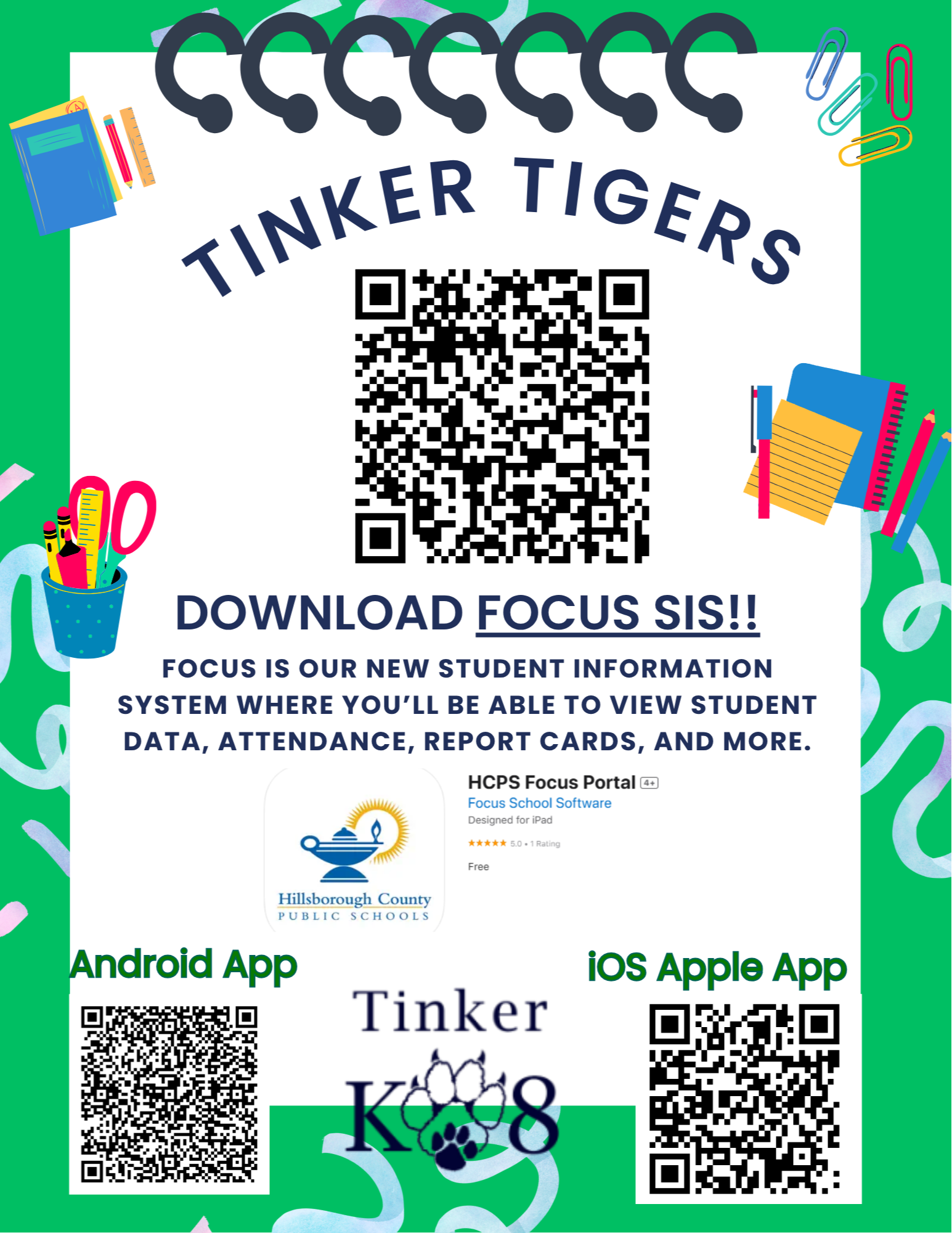 focus qr codes