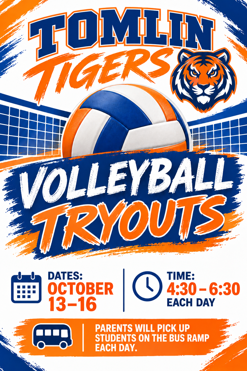 volleyball tryouts 
