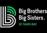 a white and green logo BB Big Brothers Big Sisters of Tampa Bay