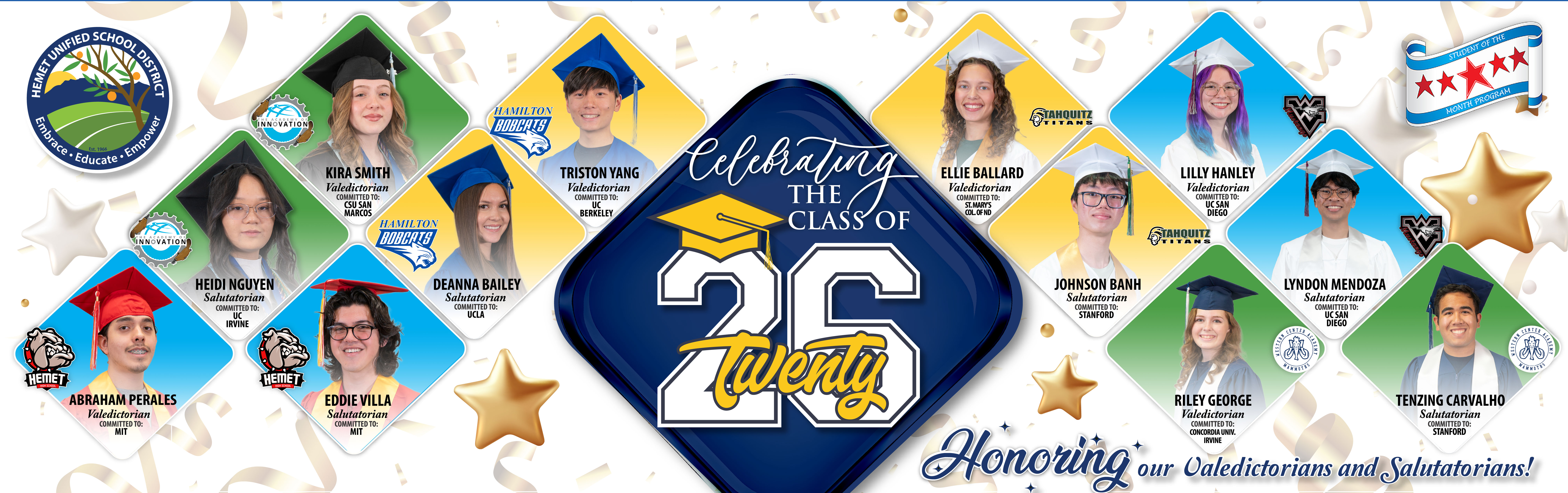 Celebrating the Vals and Sals of 2026