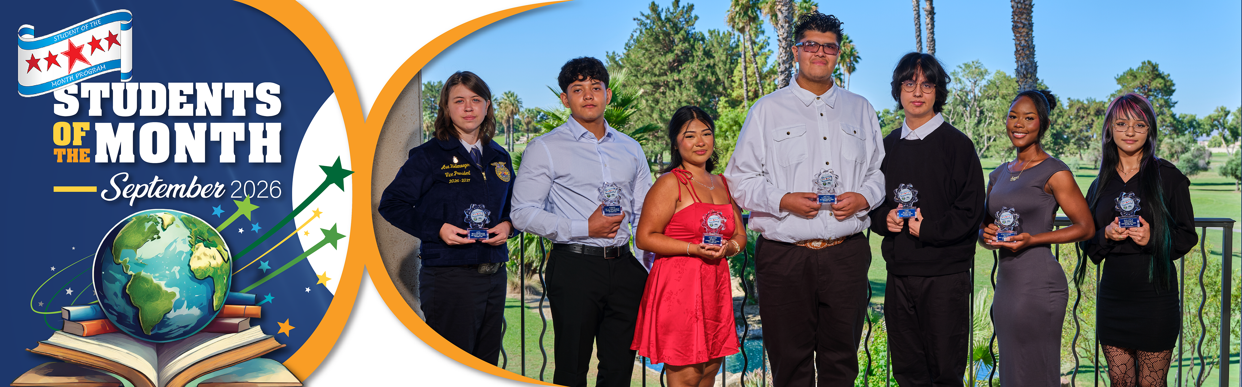 Students of the Month for Sept 2026