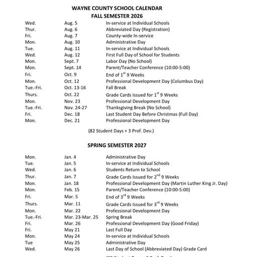Calendar