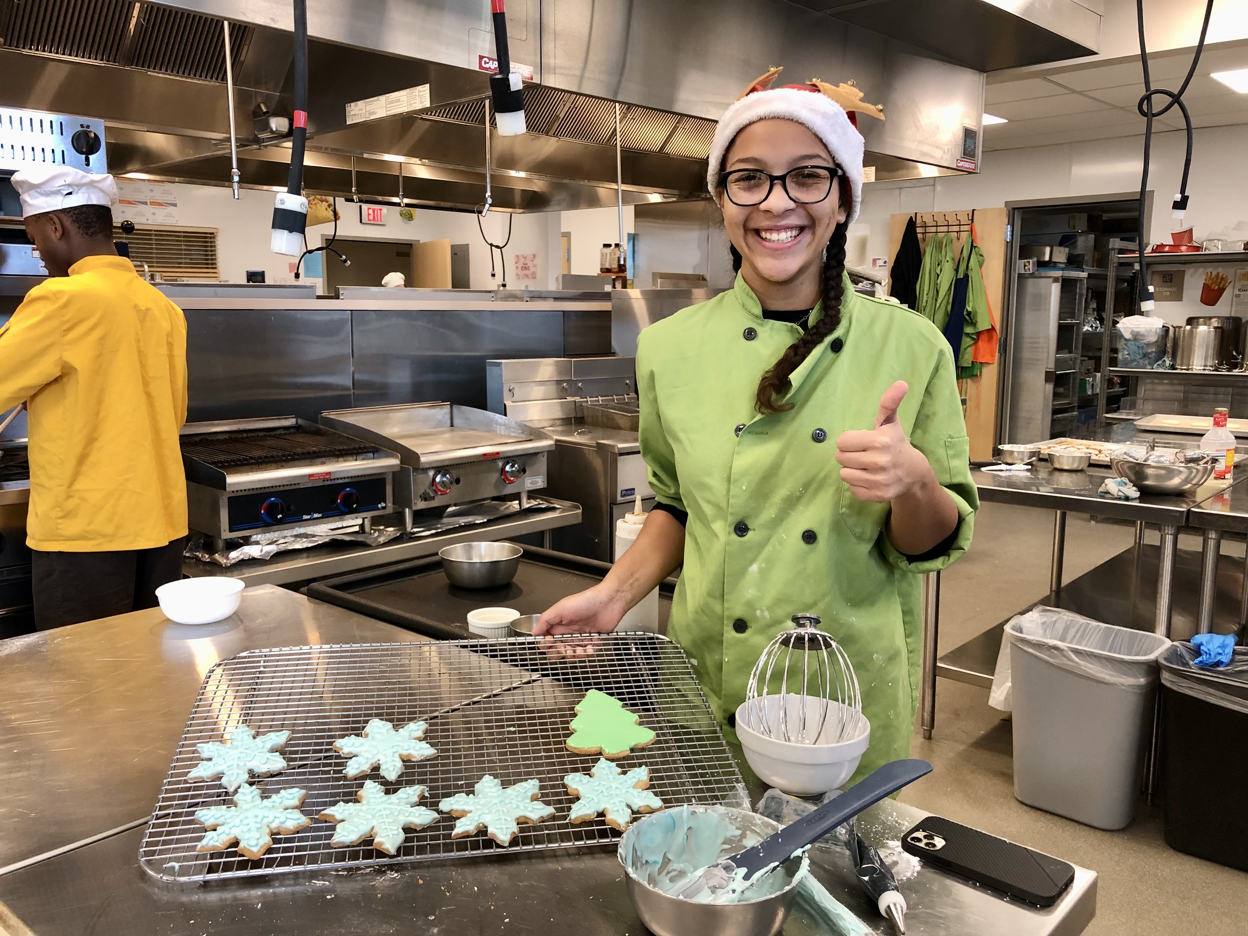 decorating cookies