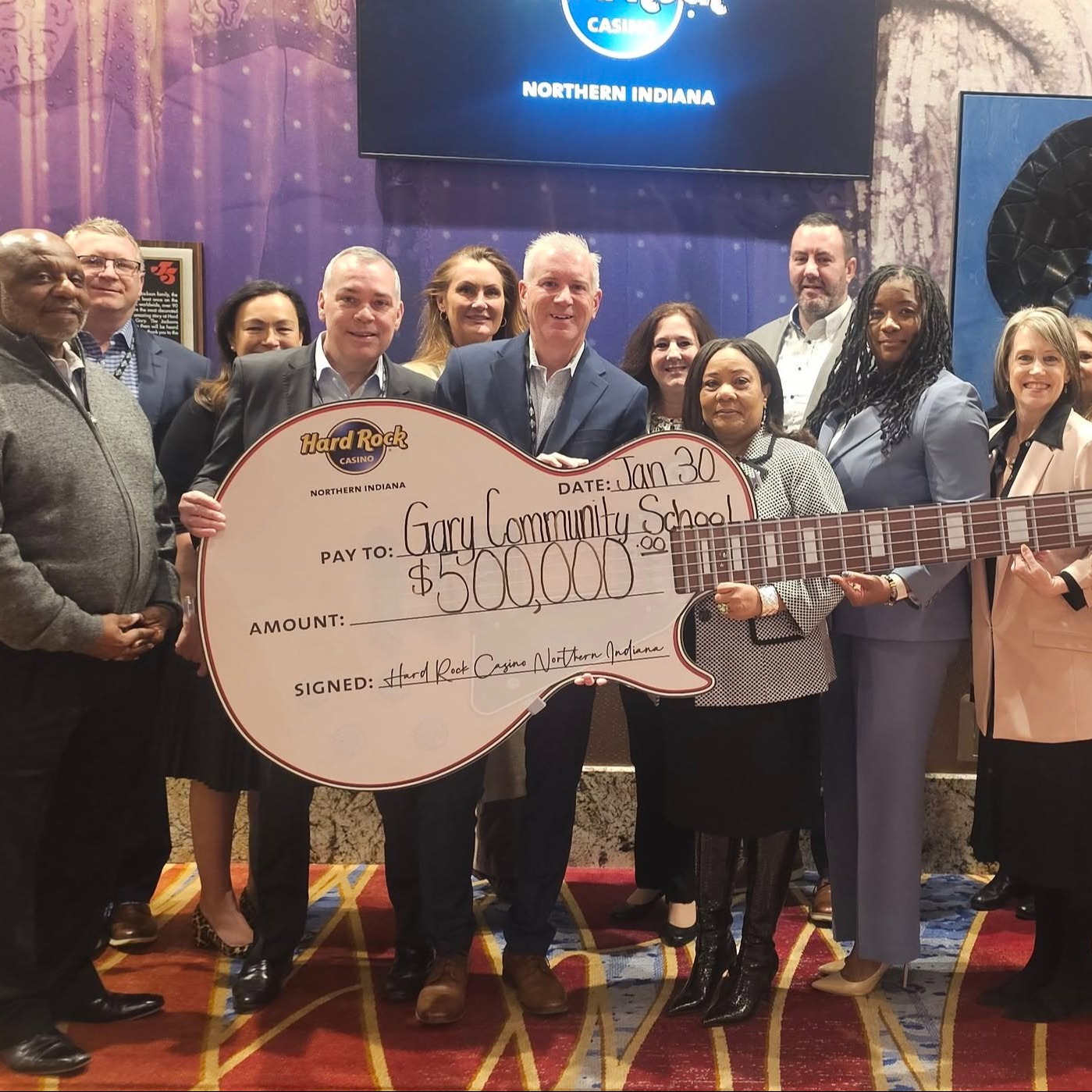 Hard Rock Donation