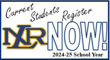 Current Students Register Now for the  2024-25 School Year