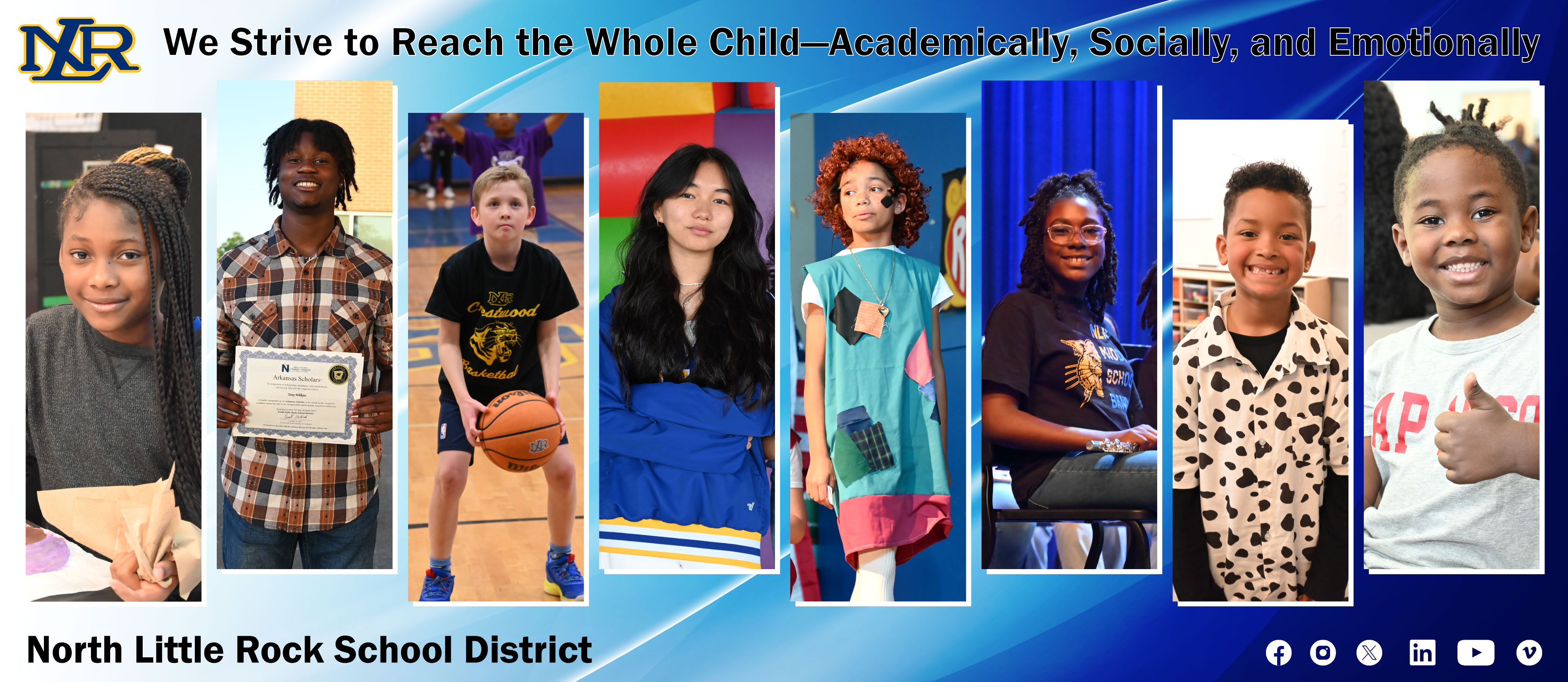 We strive to reach the whole child—academically, socially, and emotionally