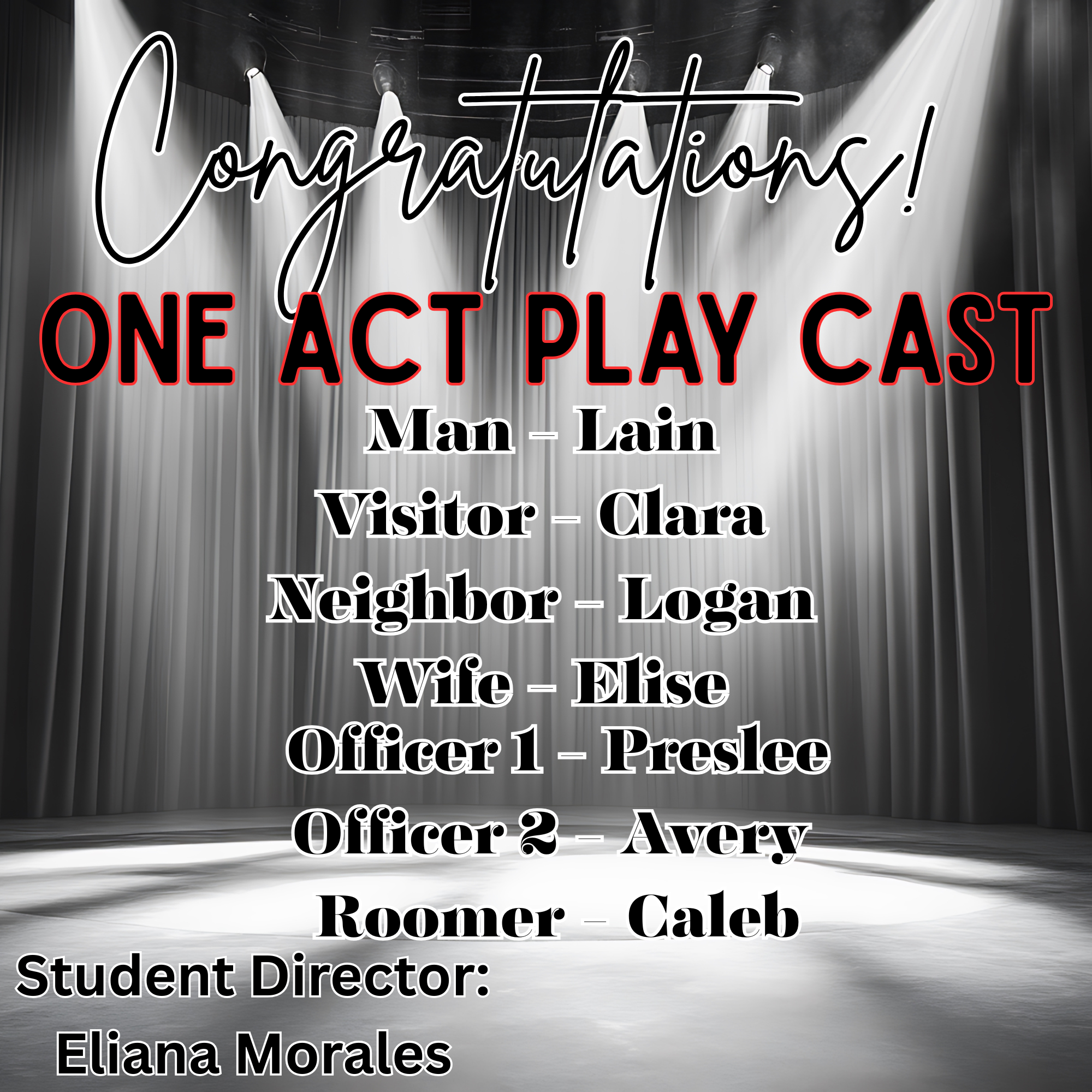 OAP JH Cast