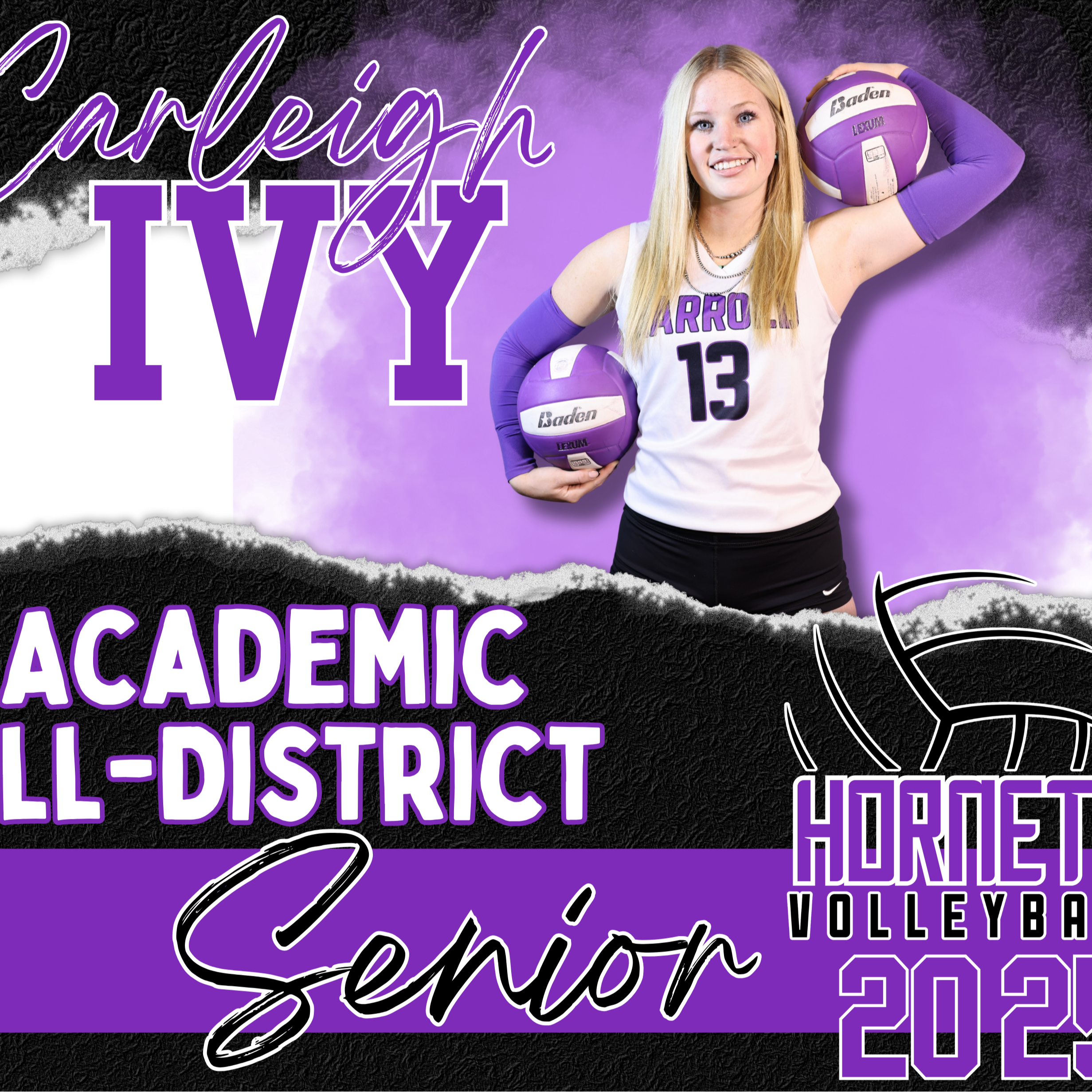 Academic All-District Carleigh Ivy