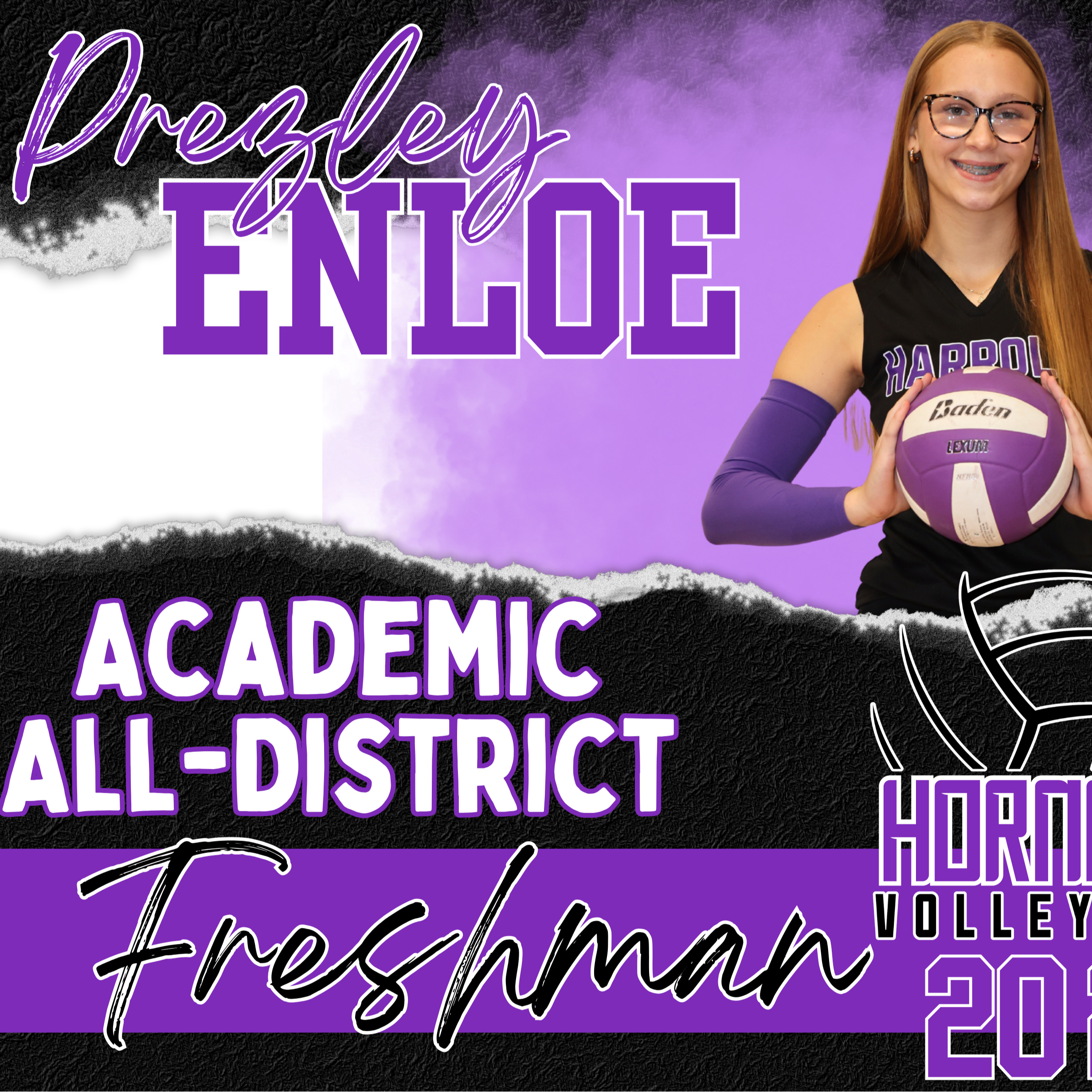 Prezley Enloe Academic All District