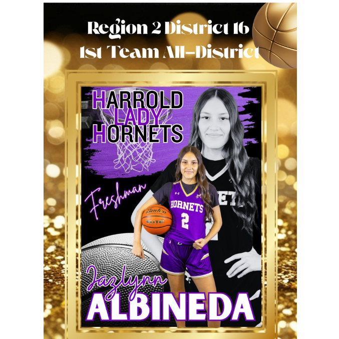 Jazlynn Albineda 1st Team All-District
