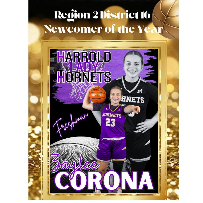 Zaylee Corona-Newcomer of the Year