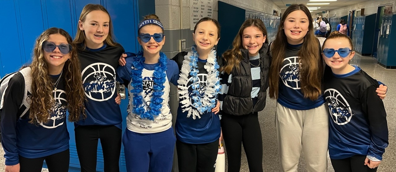 BMS students celebrating spirit day