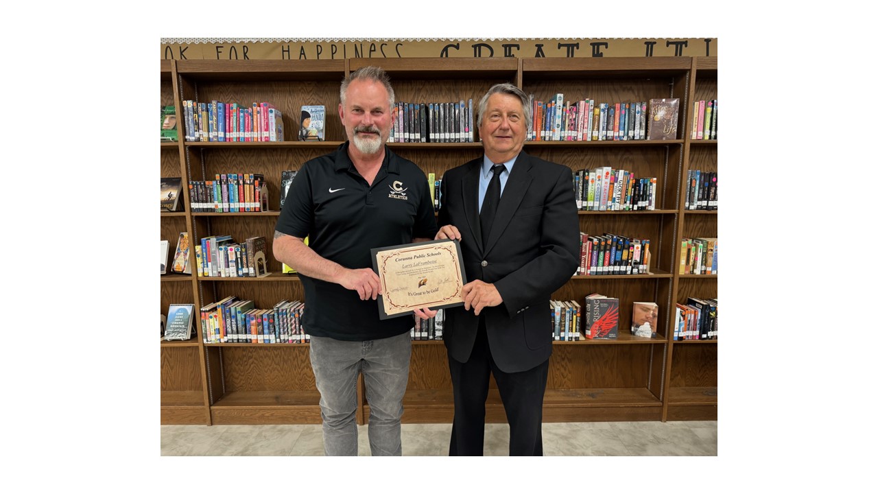 Larry LaFramboise Employee of the Month for May