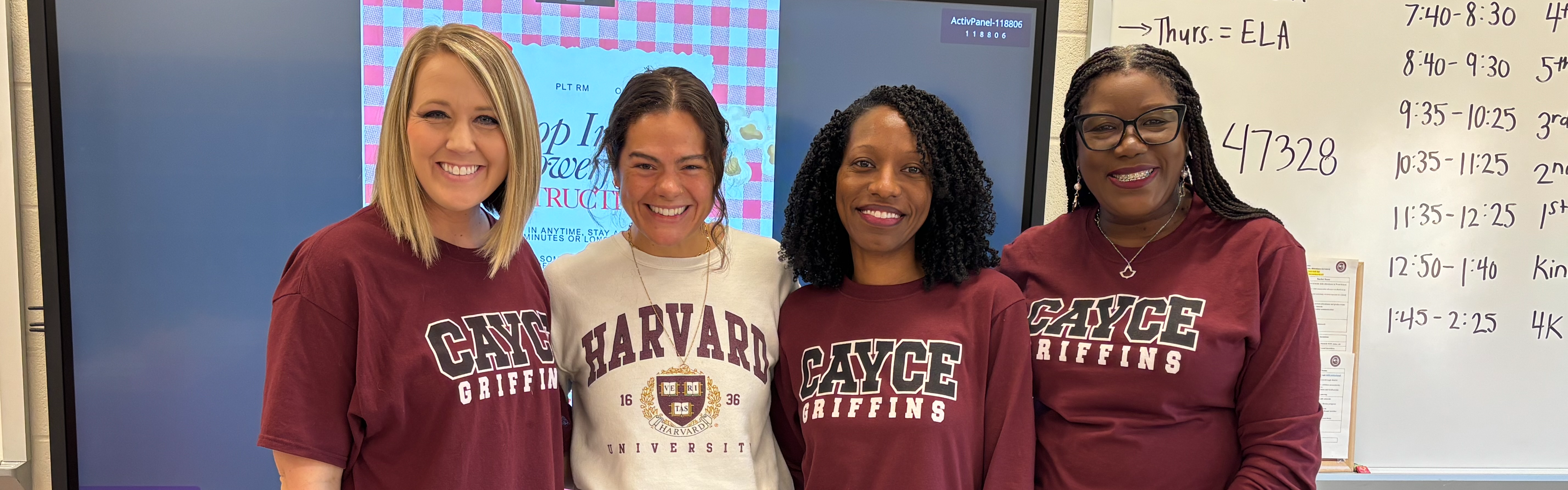 Cayce Elementary staff, building and students 