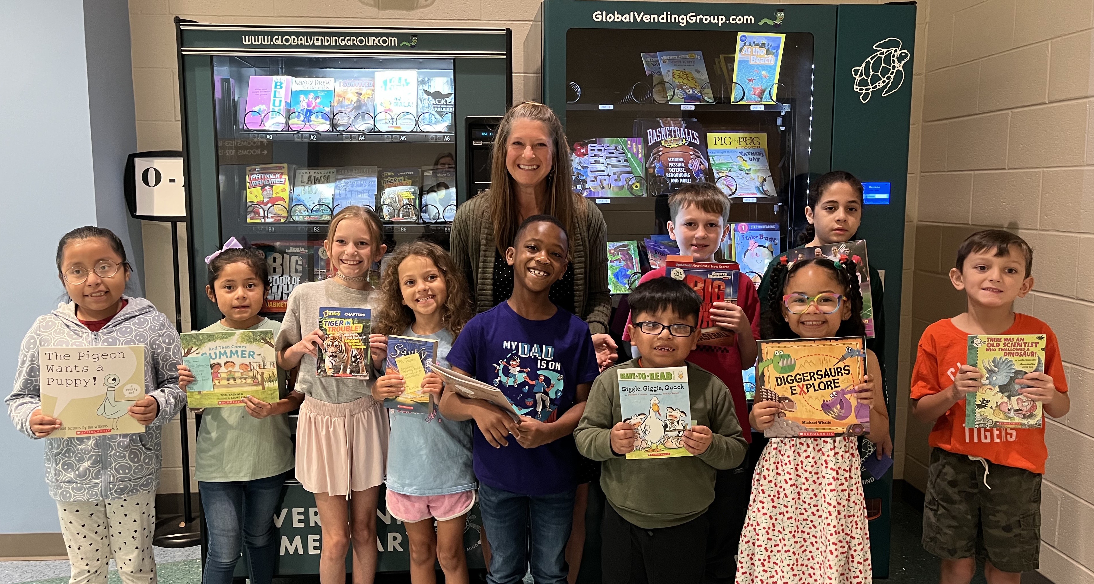 Riverbank Elementary students