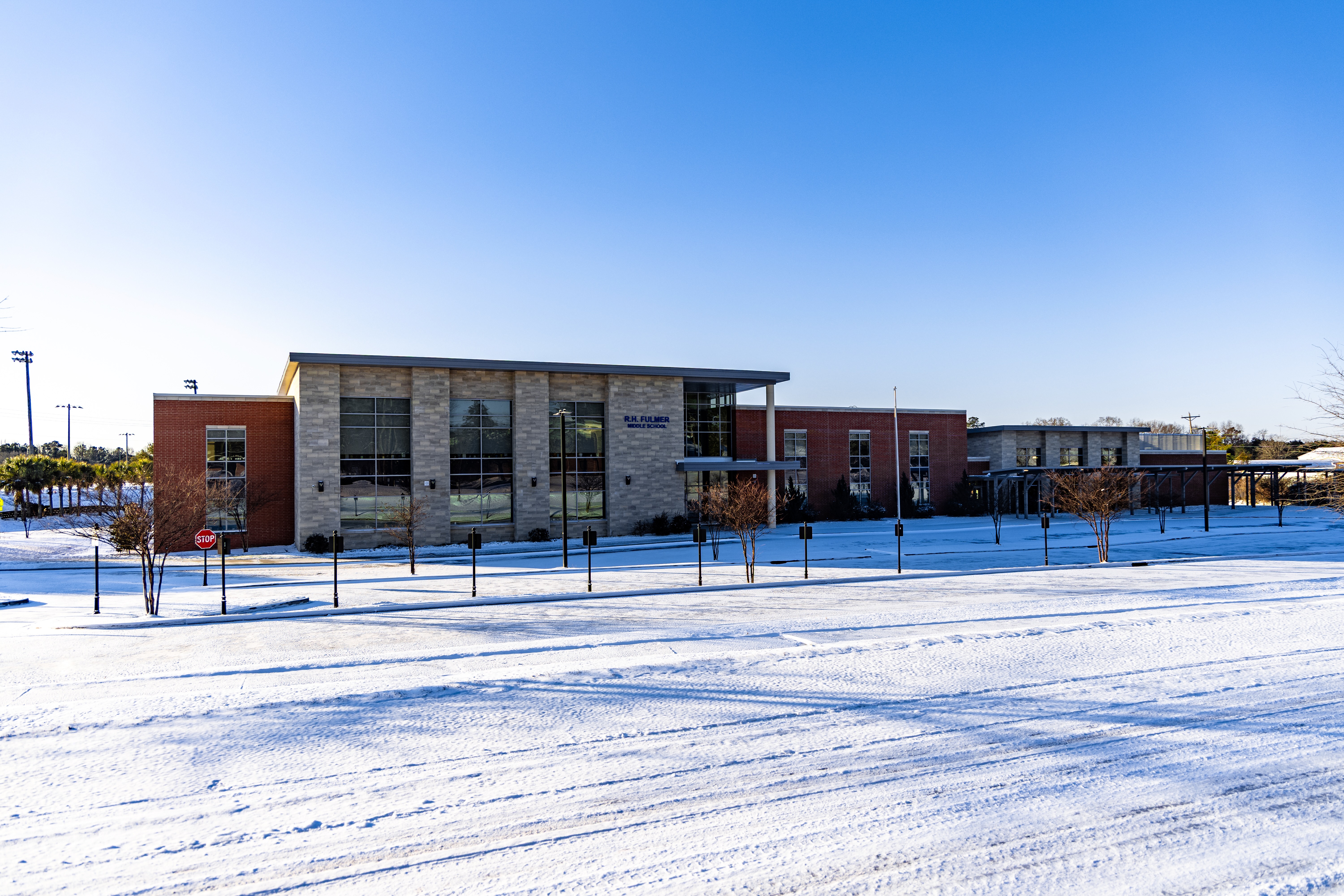 Snow around Fulmer, February 1, 2026