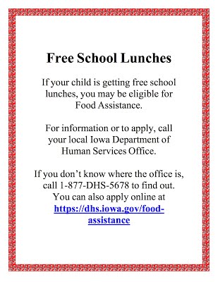 Free School Lunches