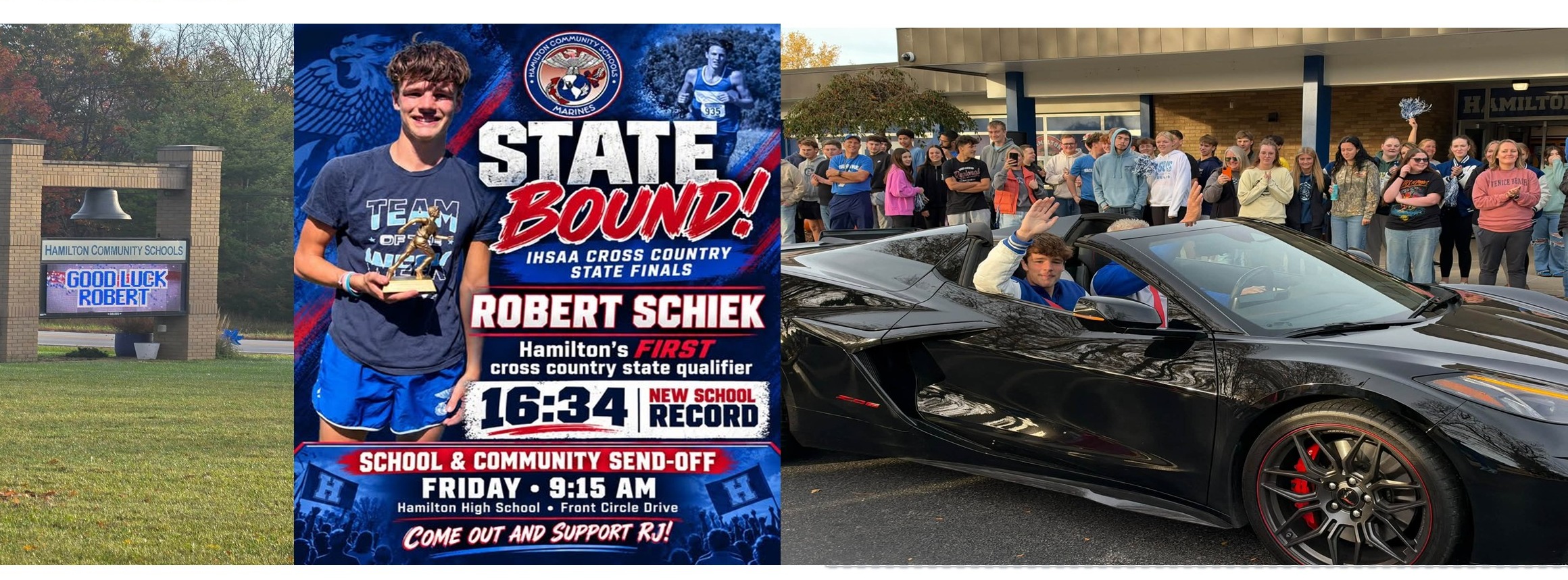 Robert Schiek State Bound Cross Country