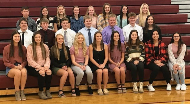 Photo of the National Honor Society 2021-2022
