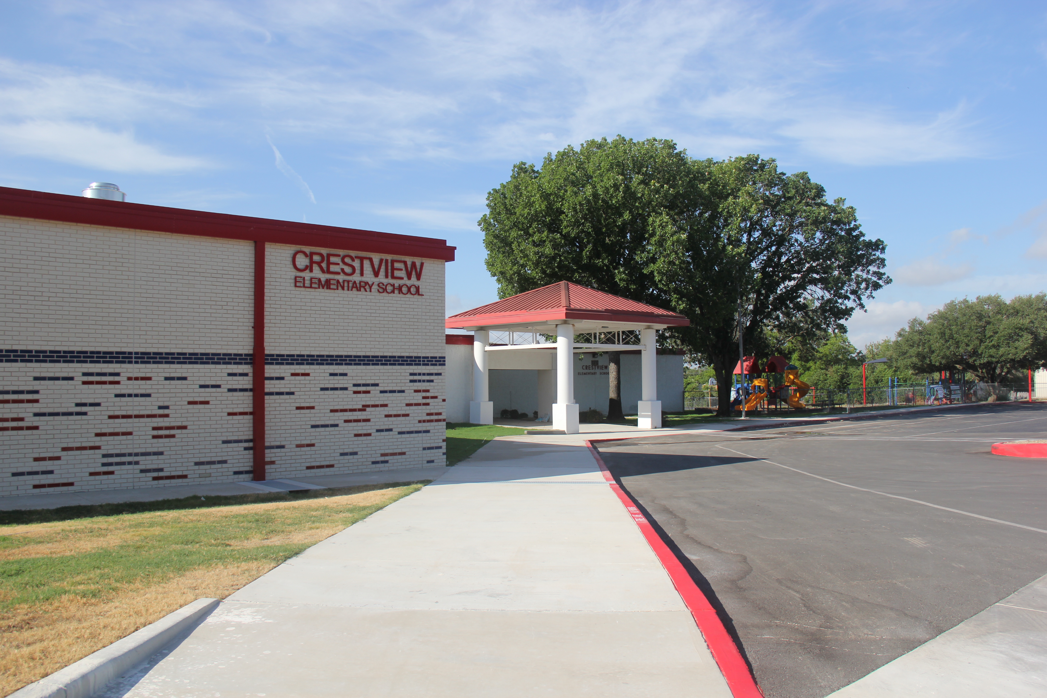 Front of Elementary School 