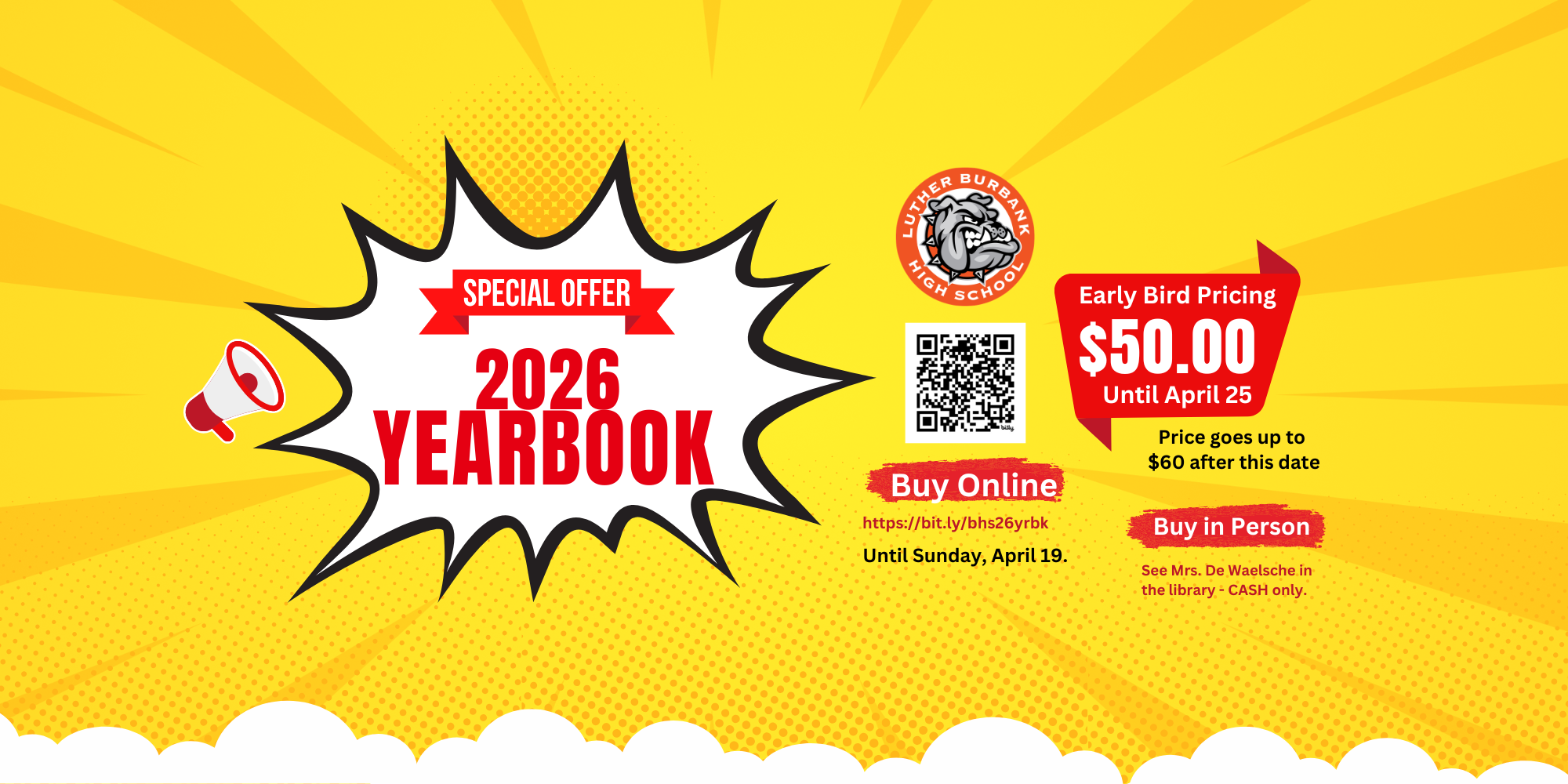 Order information for 2026 yearbook
