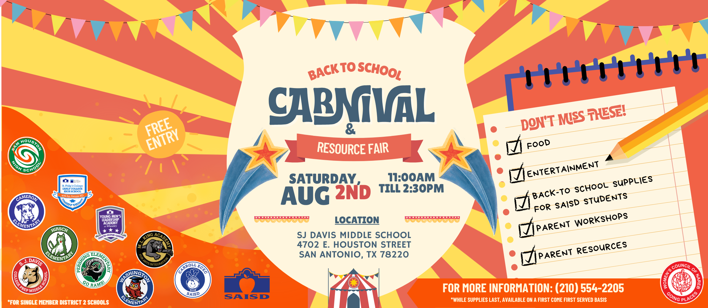 Regreso a Clases Carnaval y feria de recursos