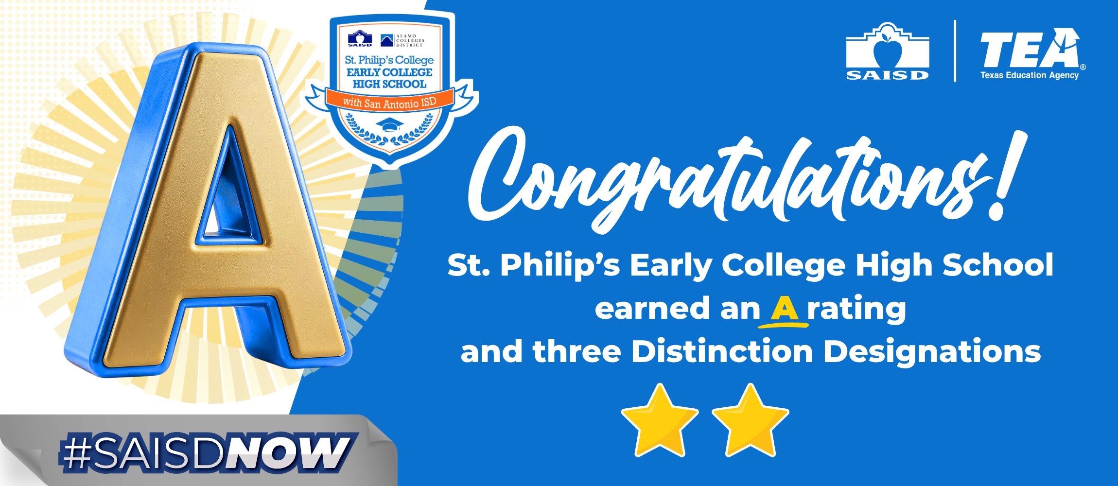 St Philips A rated school