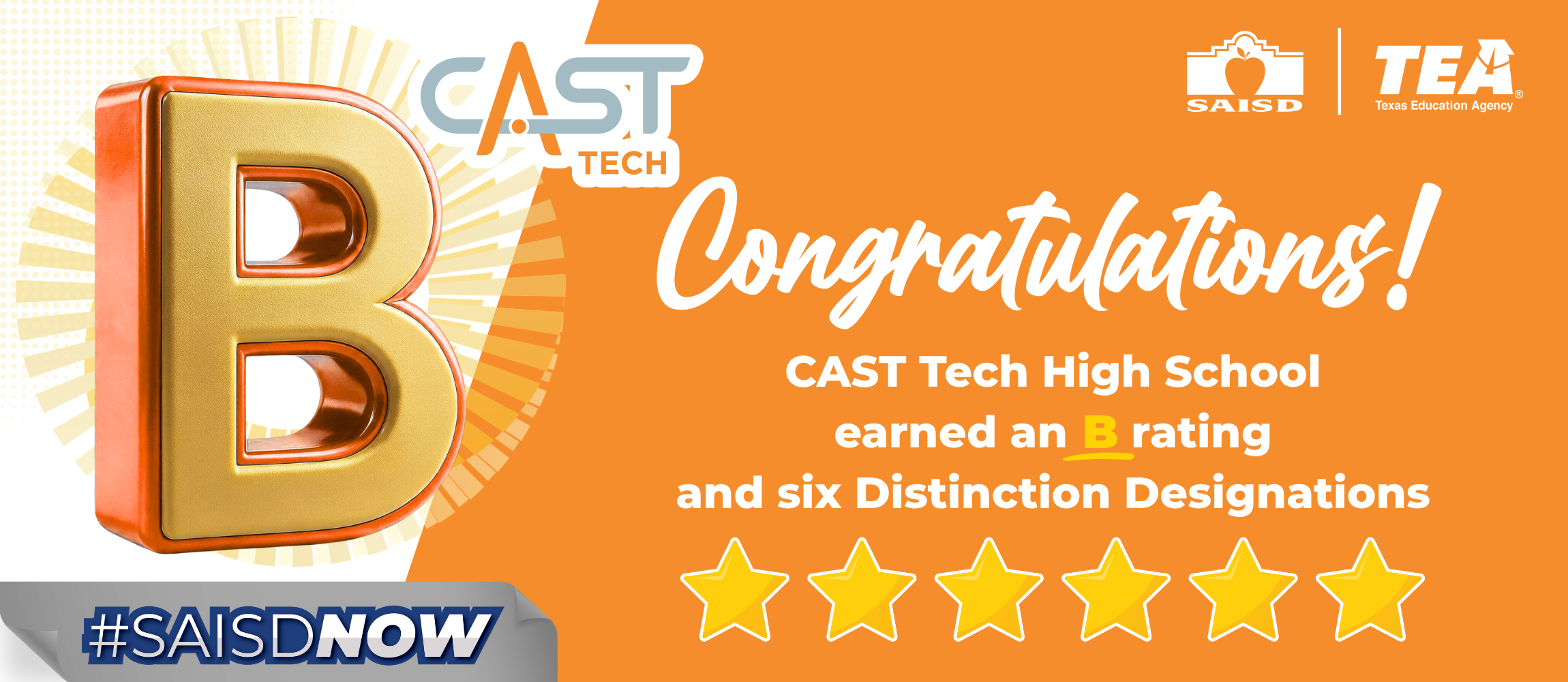 CAST Tech B rated school