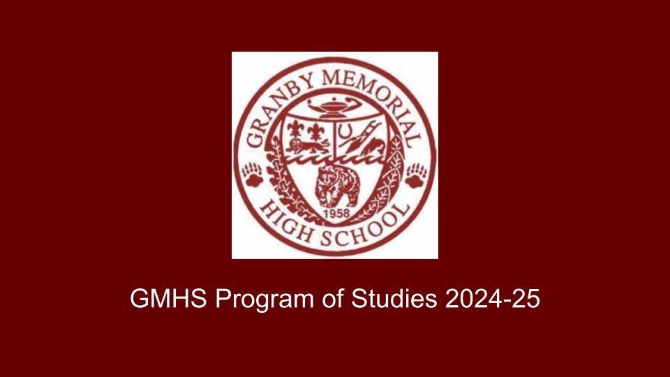 GMHS Logo Seal