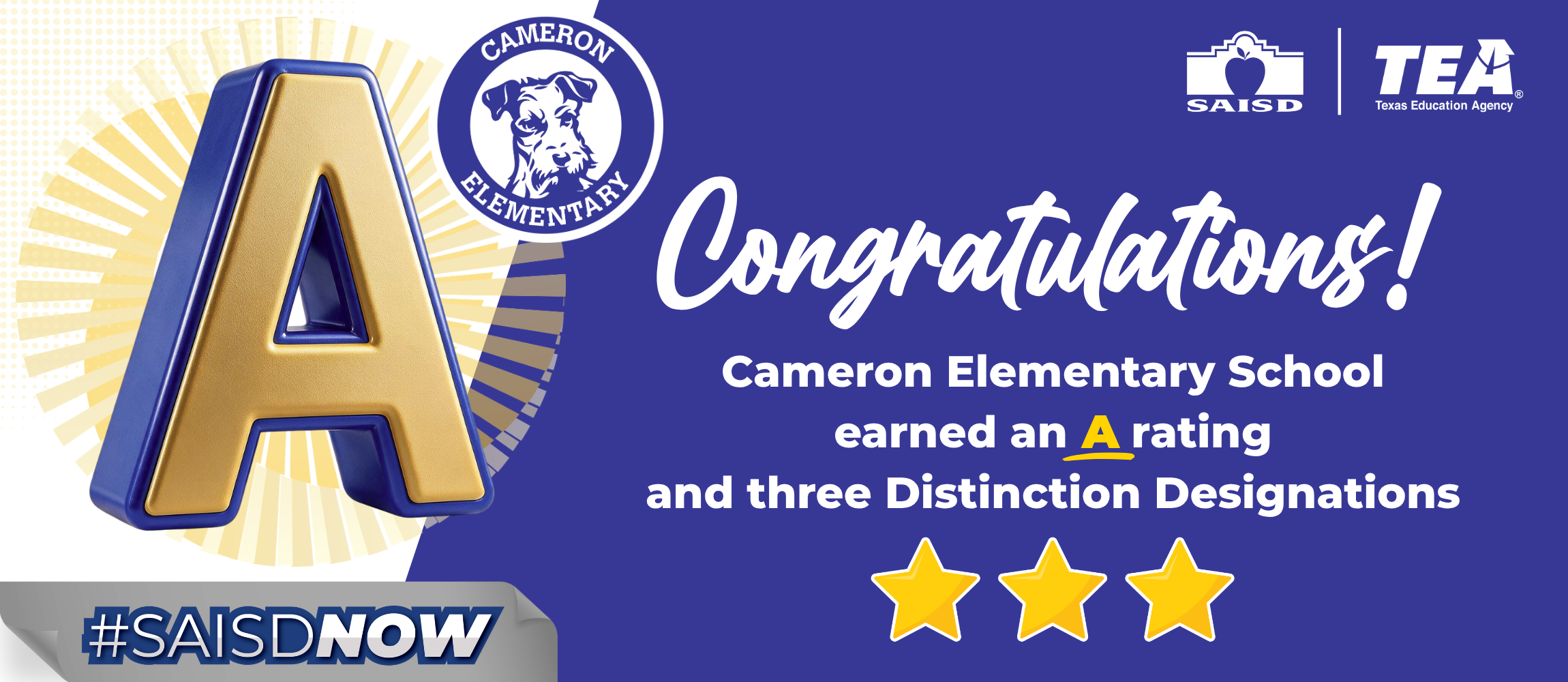 Cameron A rated school