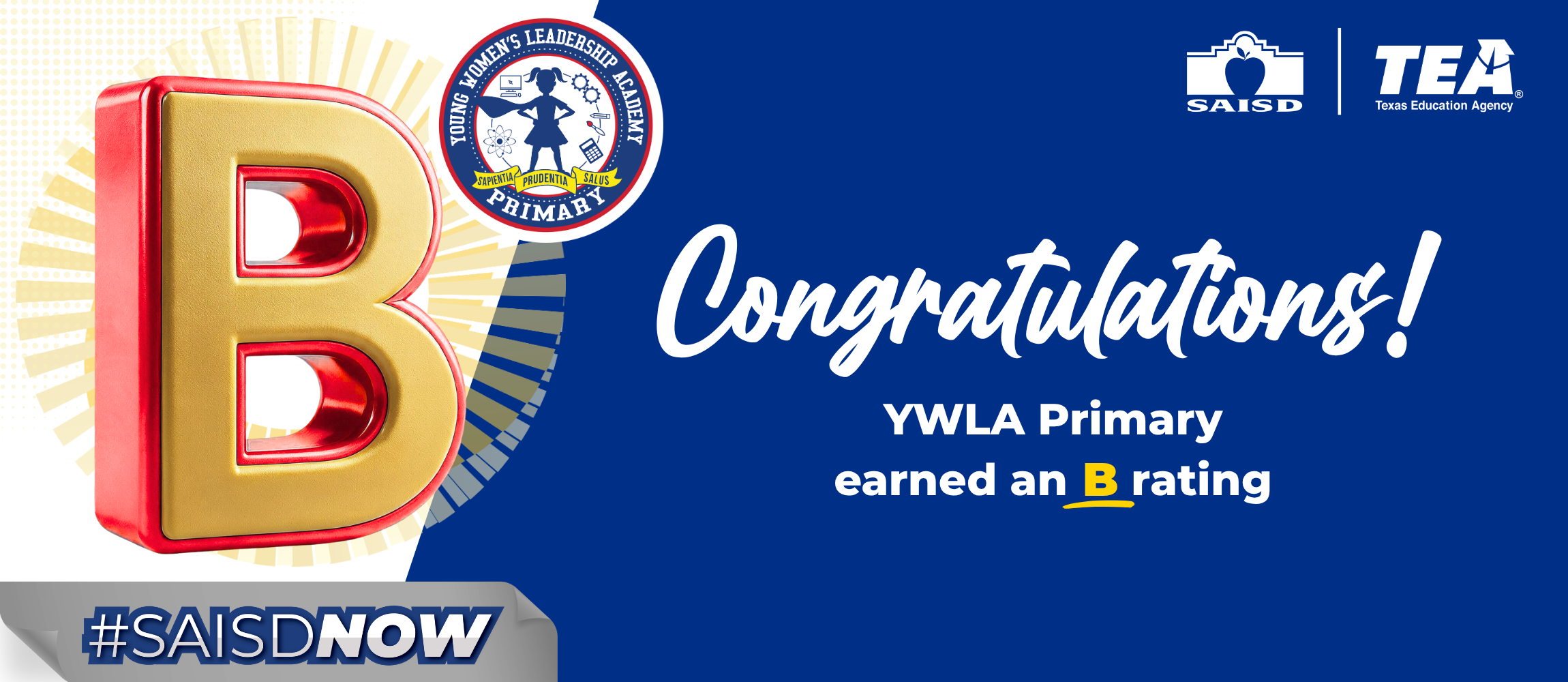 YWLA Primary B Rated school
