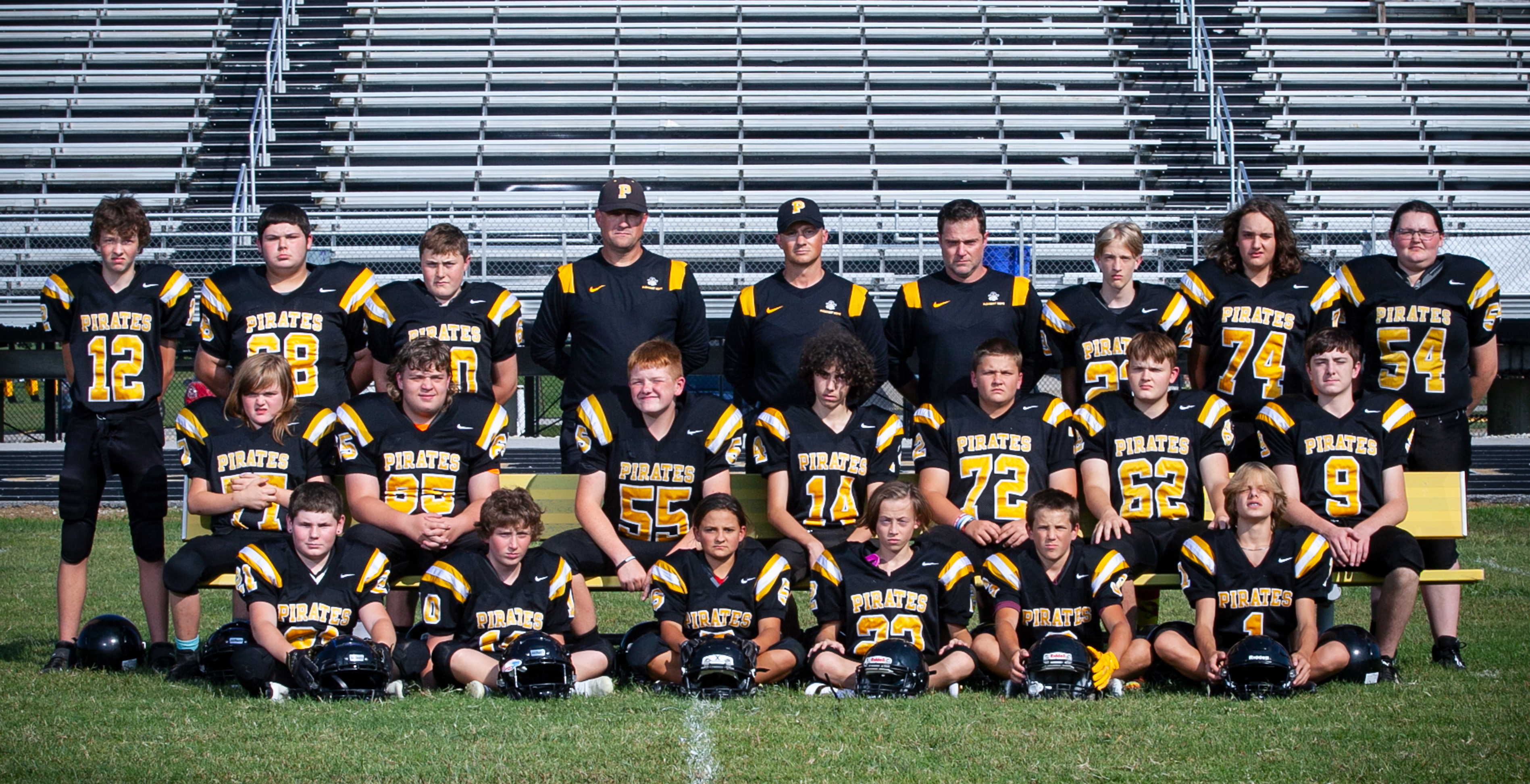 MS Football Team Picture