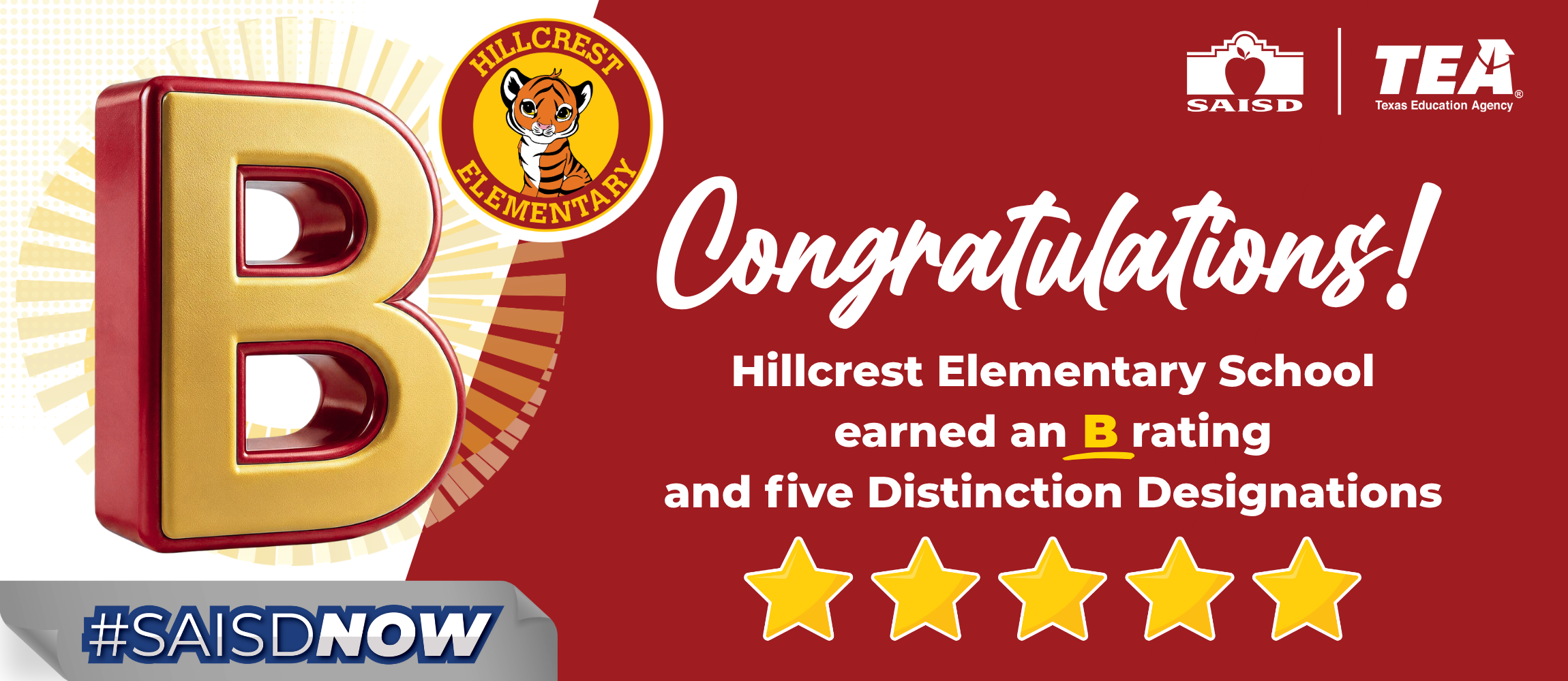 Hillcrest B Rated school