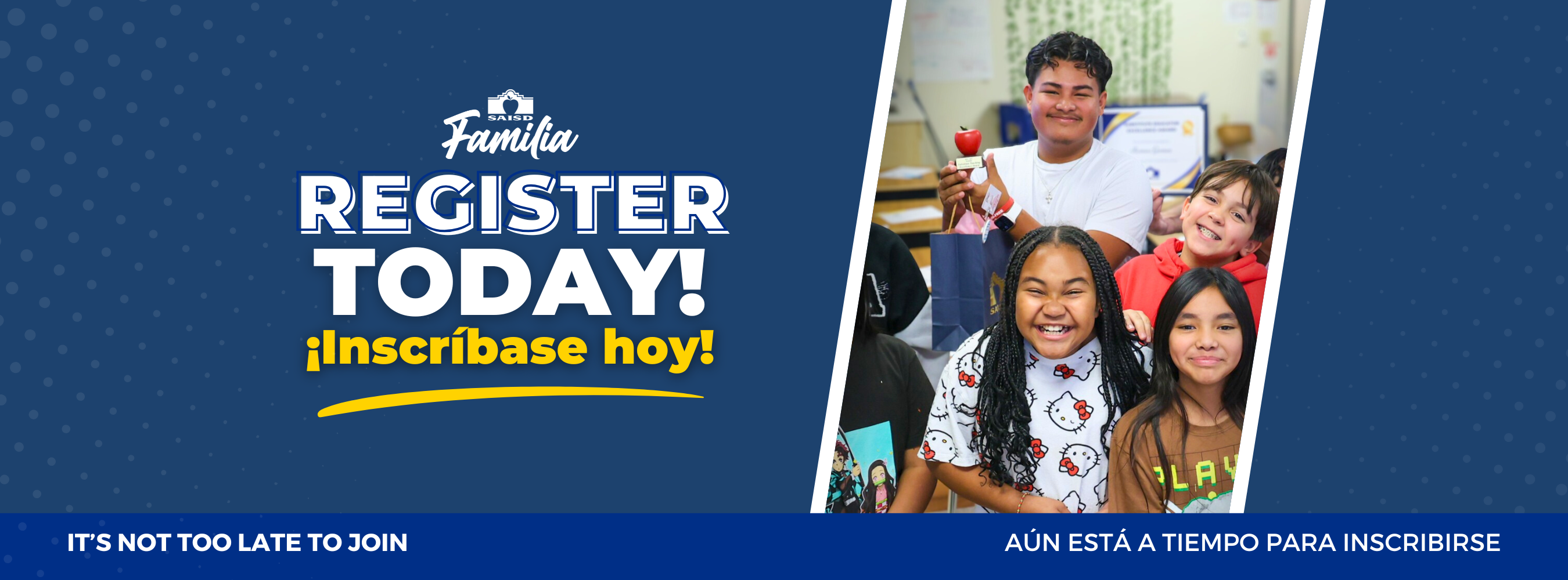 Register Today