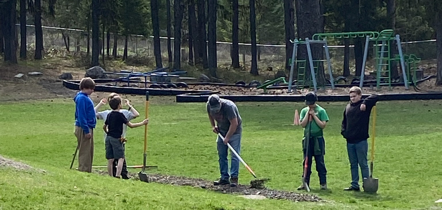 Fitness Trail work