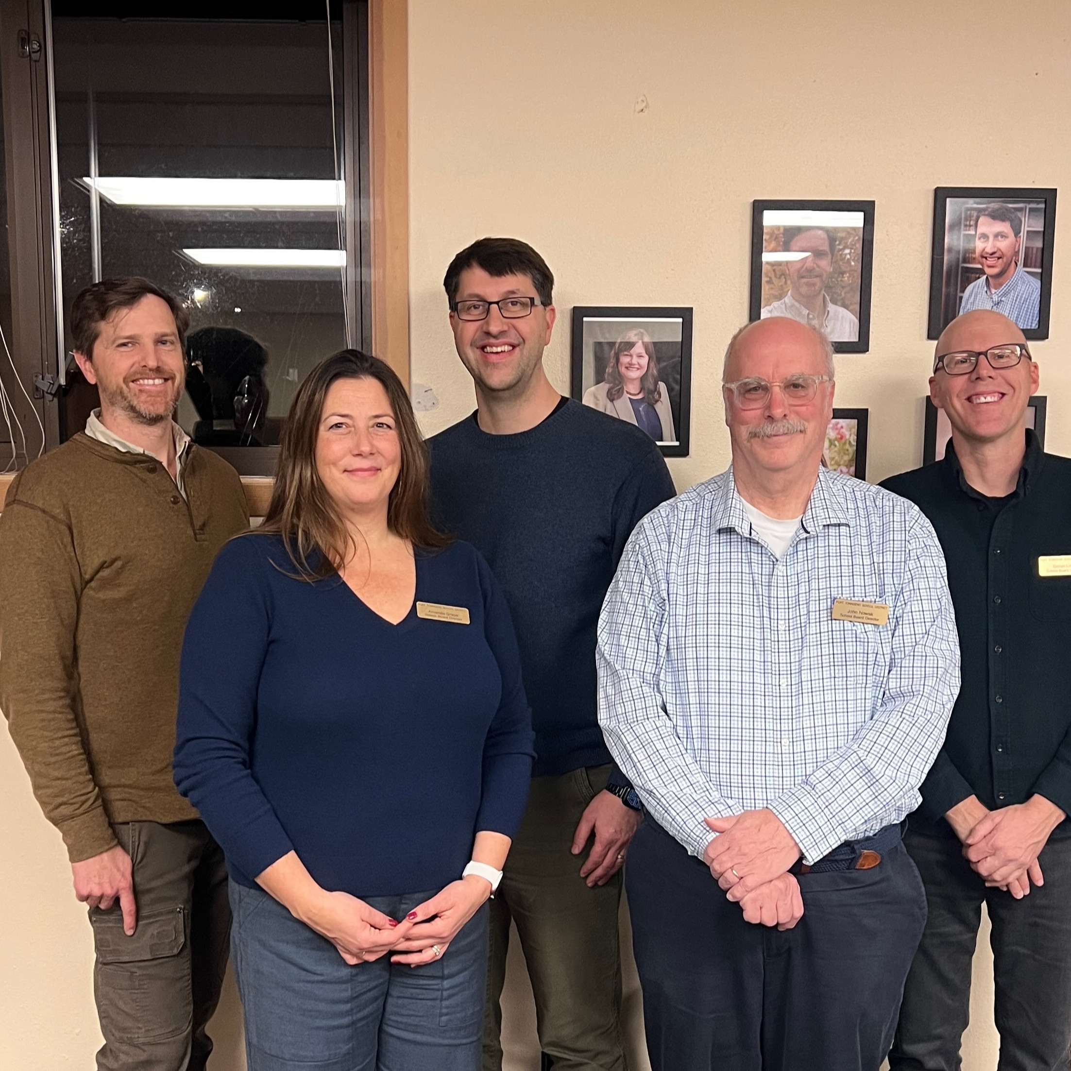 Board Appreciation - All 5 Board of DIrectors