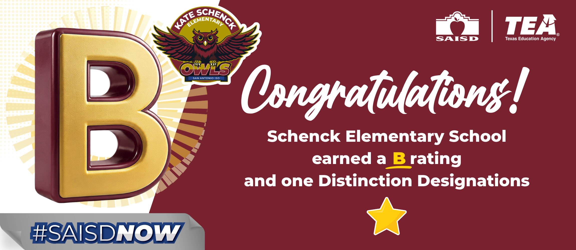 Schenck B Rated school