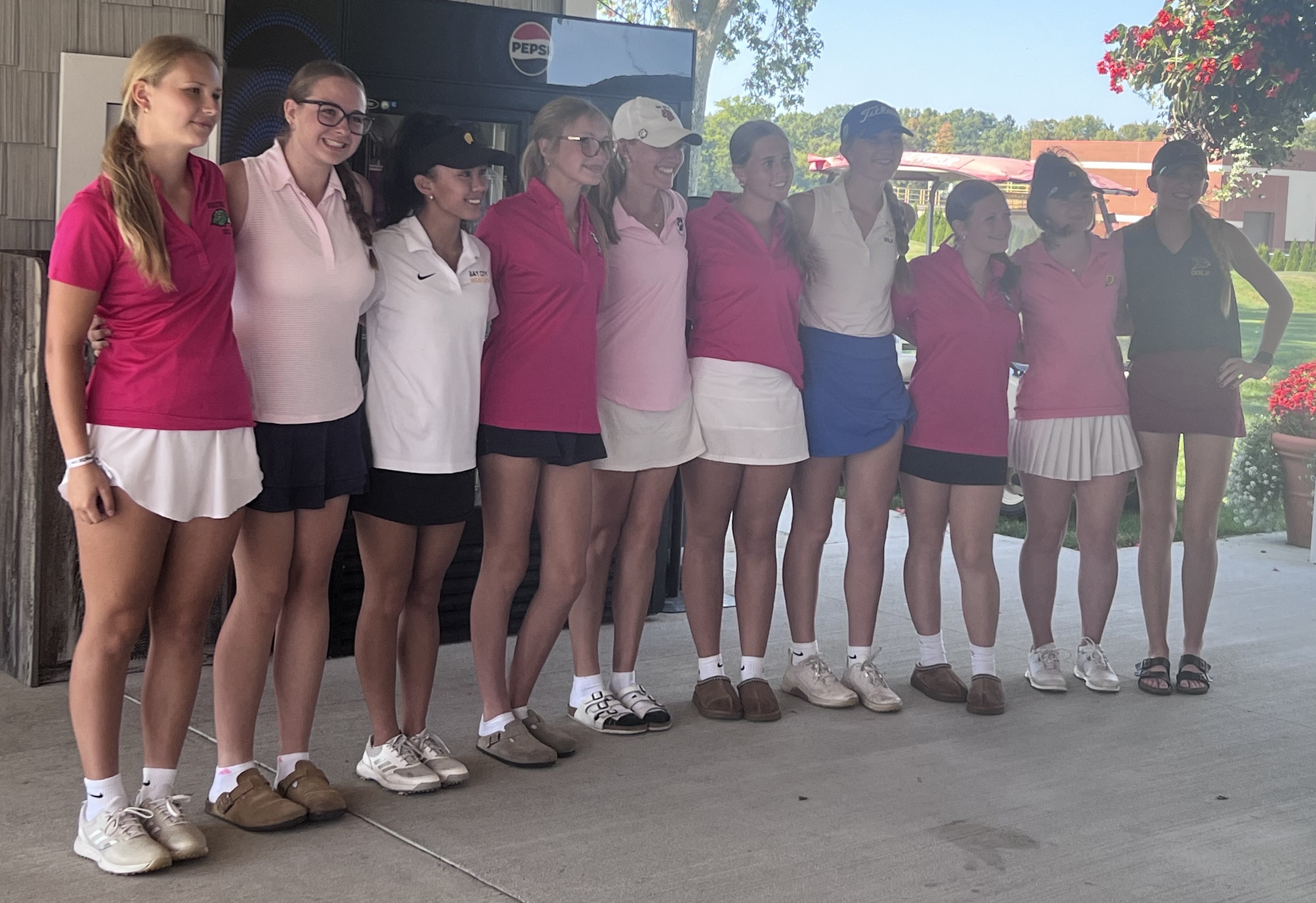 Saginaw Valley all-league girls golf team