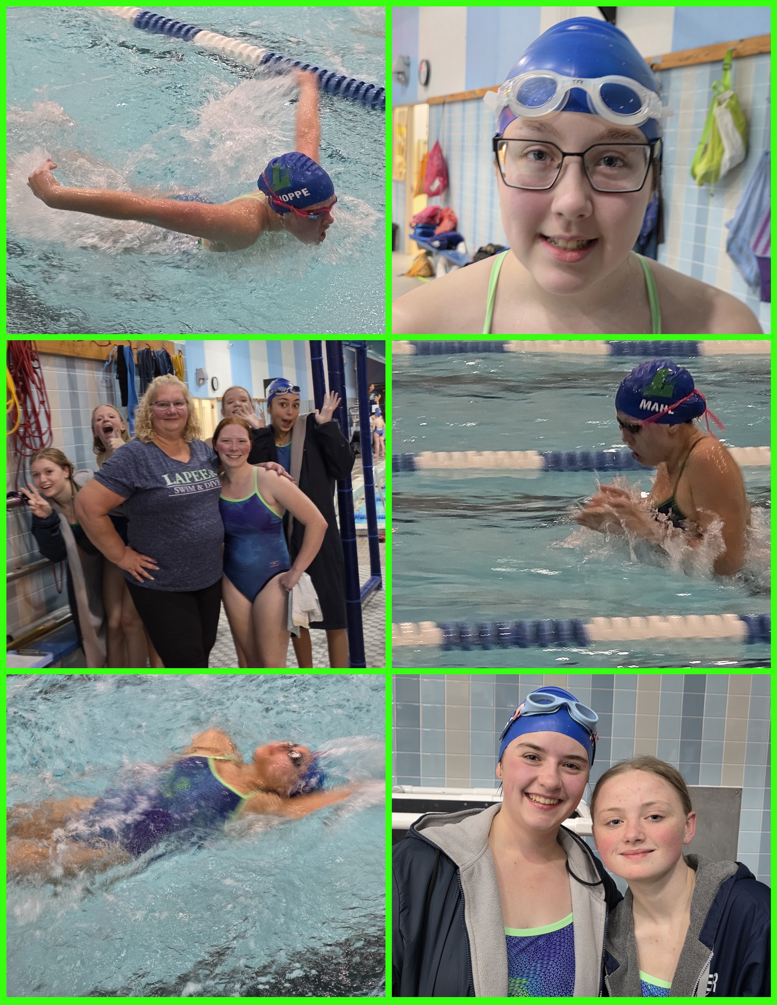 Saginaw Heritage swim meet photos
