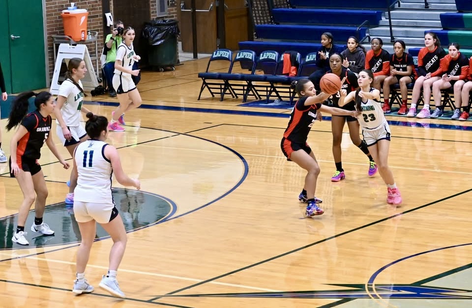 Lapeer girls basketball vs. Grand Blanc