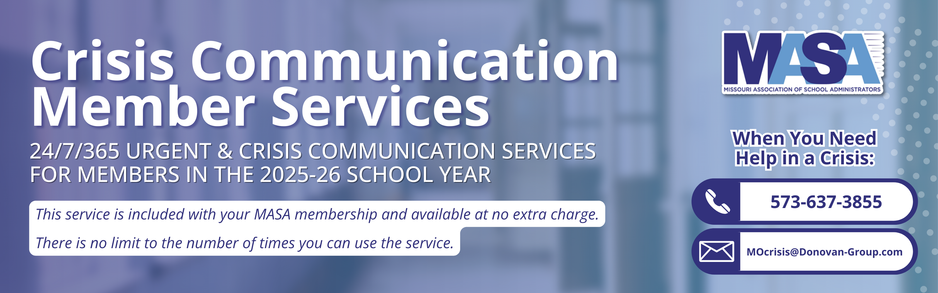Crisis Communications Support