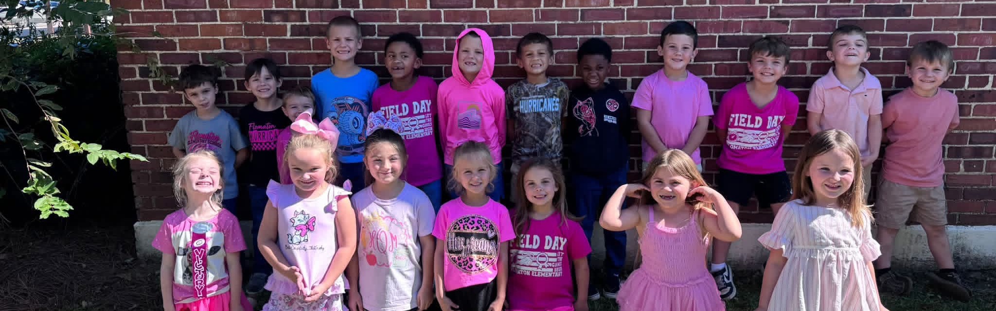 Class Dressed Up In Pink