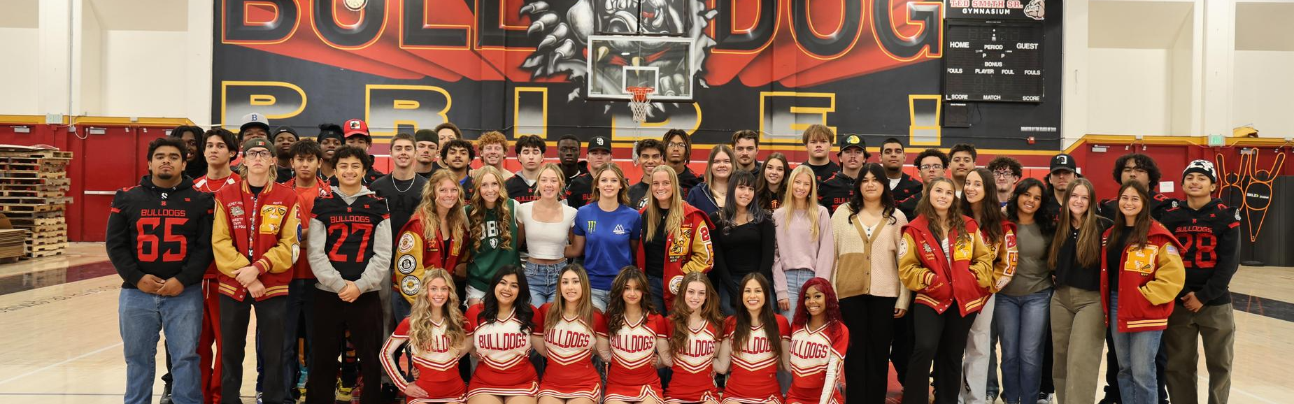 hemet High School inside gym