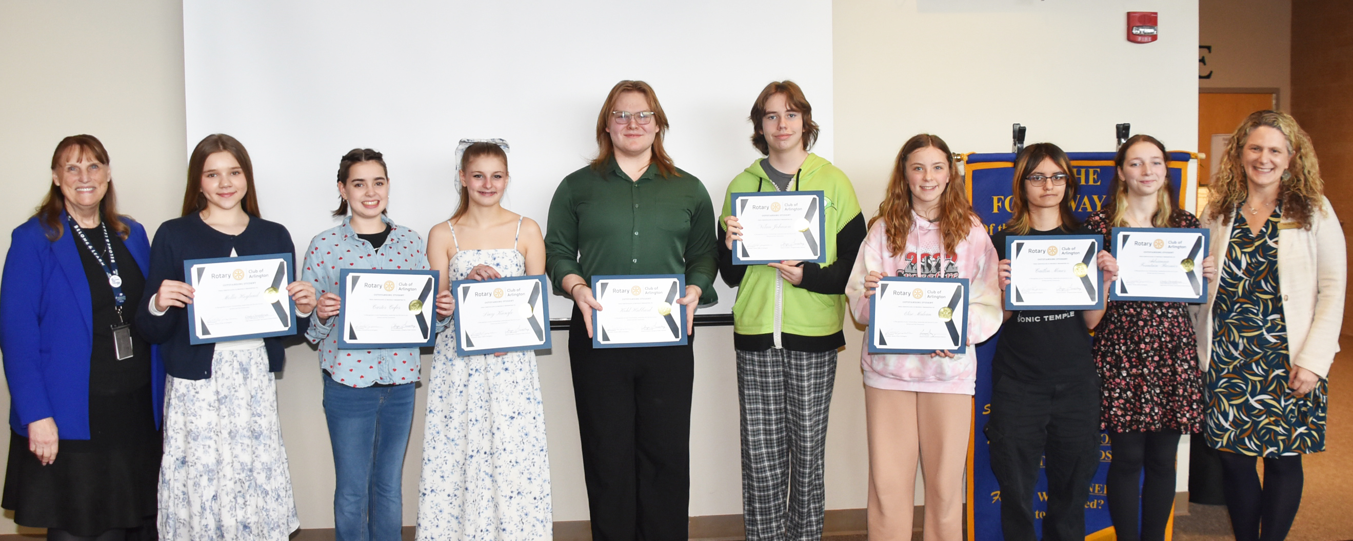 January 2026 Rotary Students