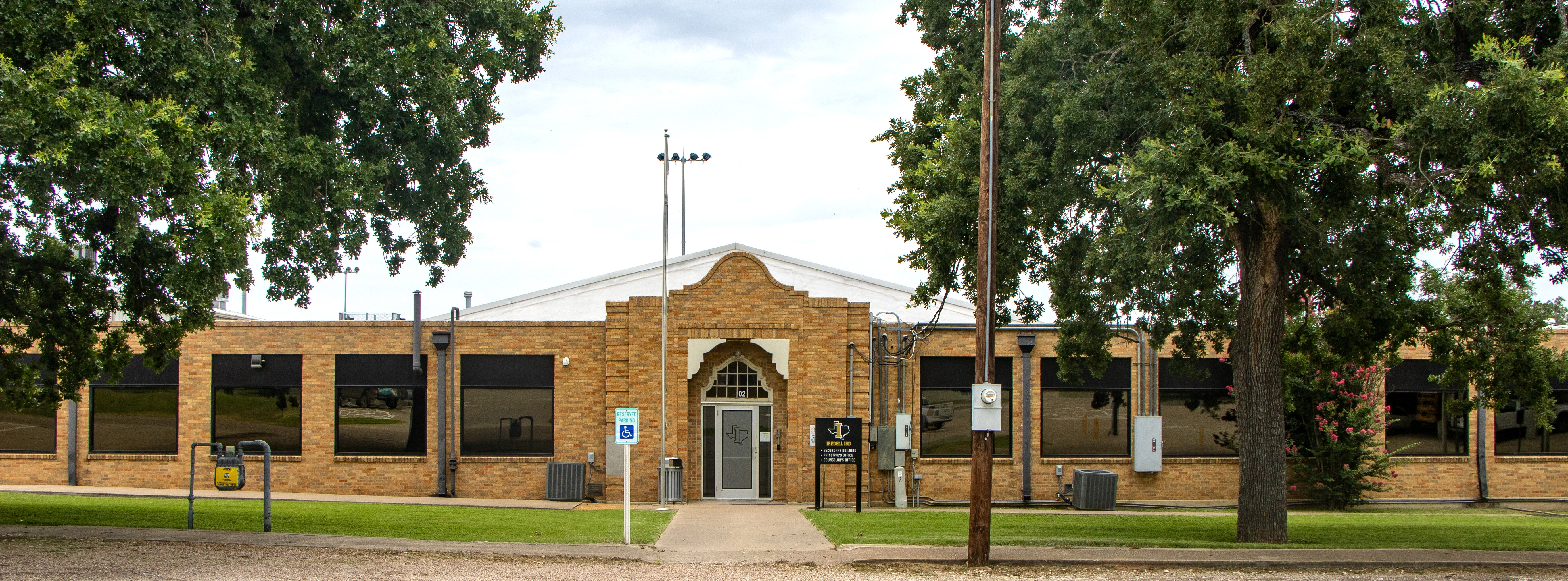 front of school