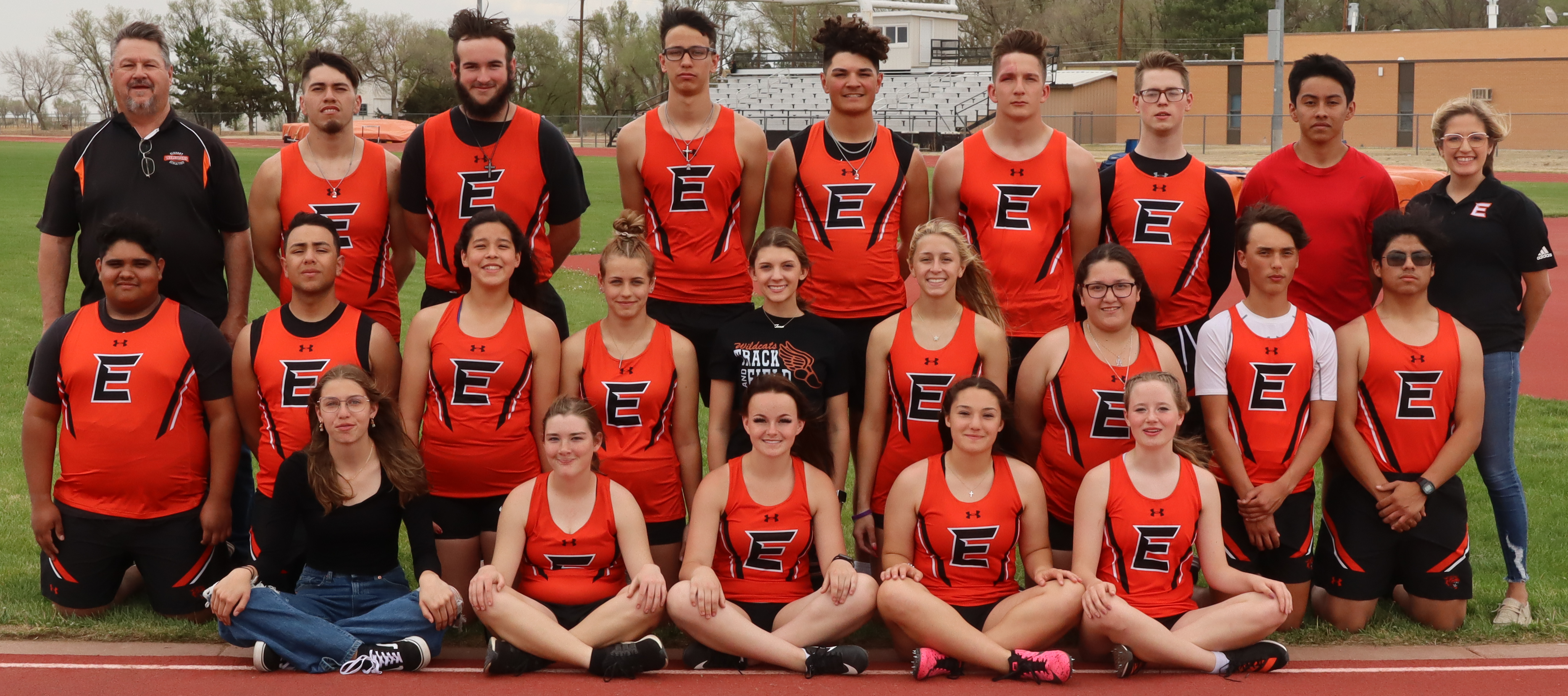 The Track team