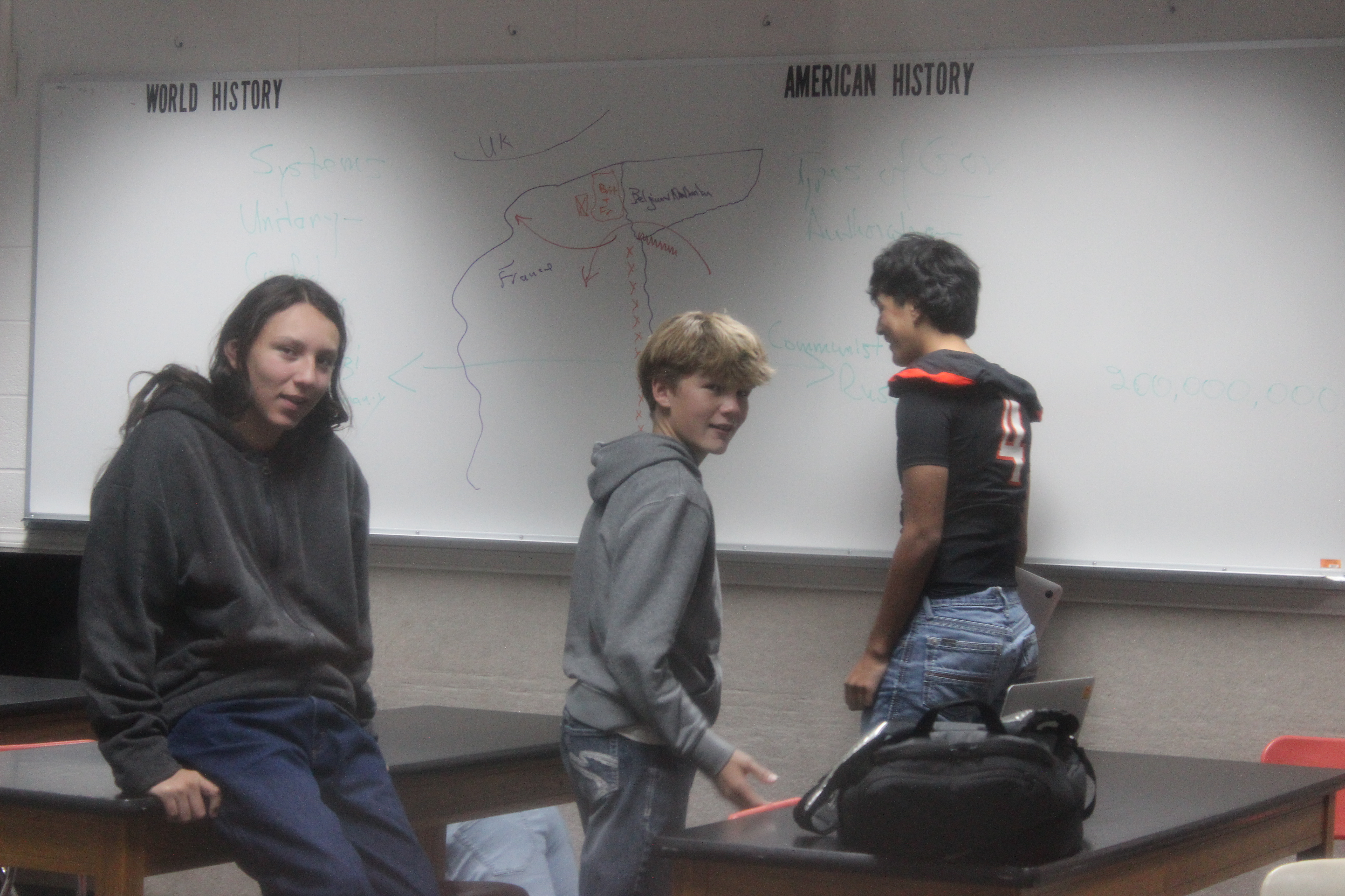 Freshmen boys
