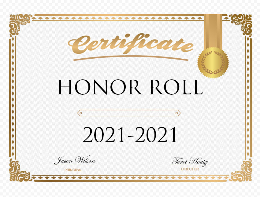 honor  roll photoshop title