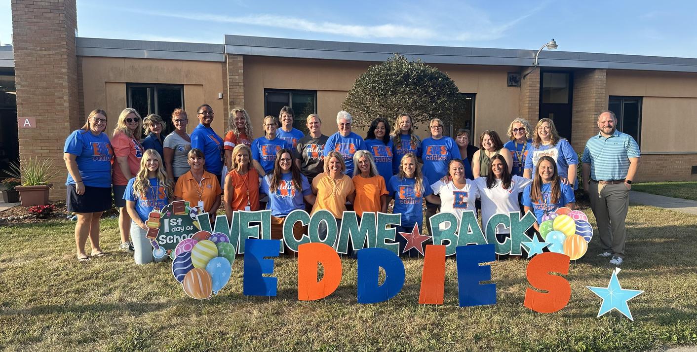 Teachers welcoming back their students